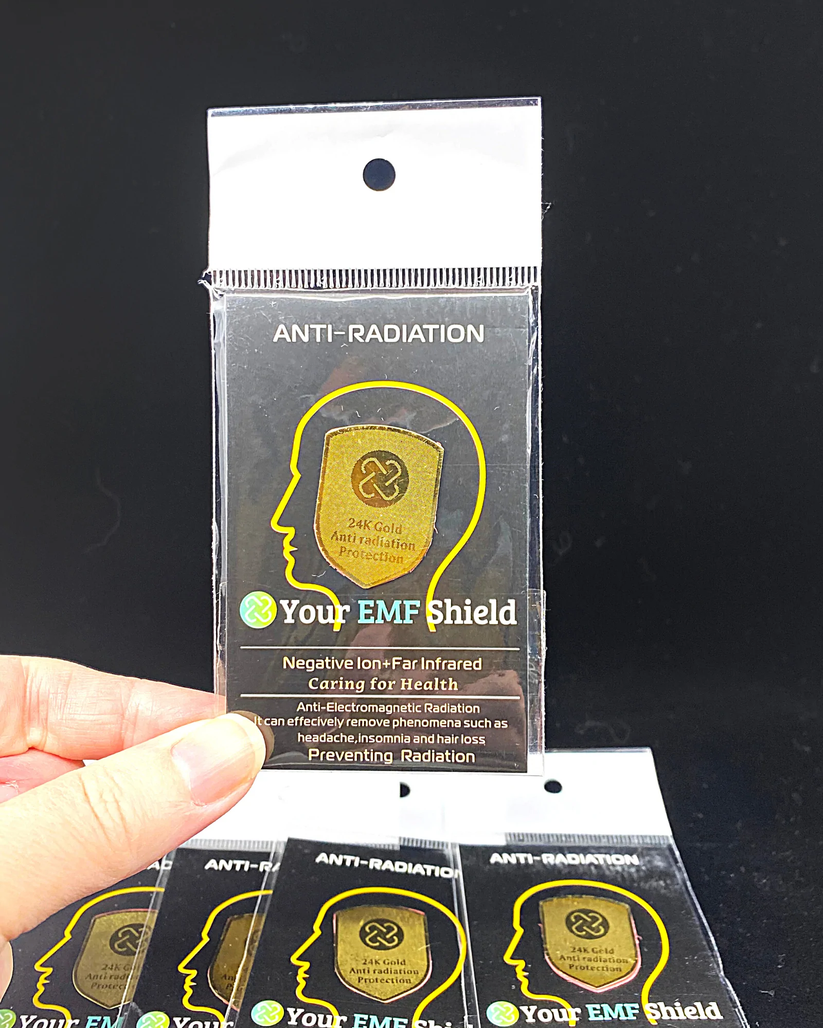Reduce Cell Phone Radiation with EMFDEFENSETM Negative Ions Sticker